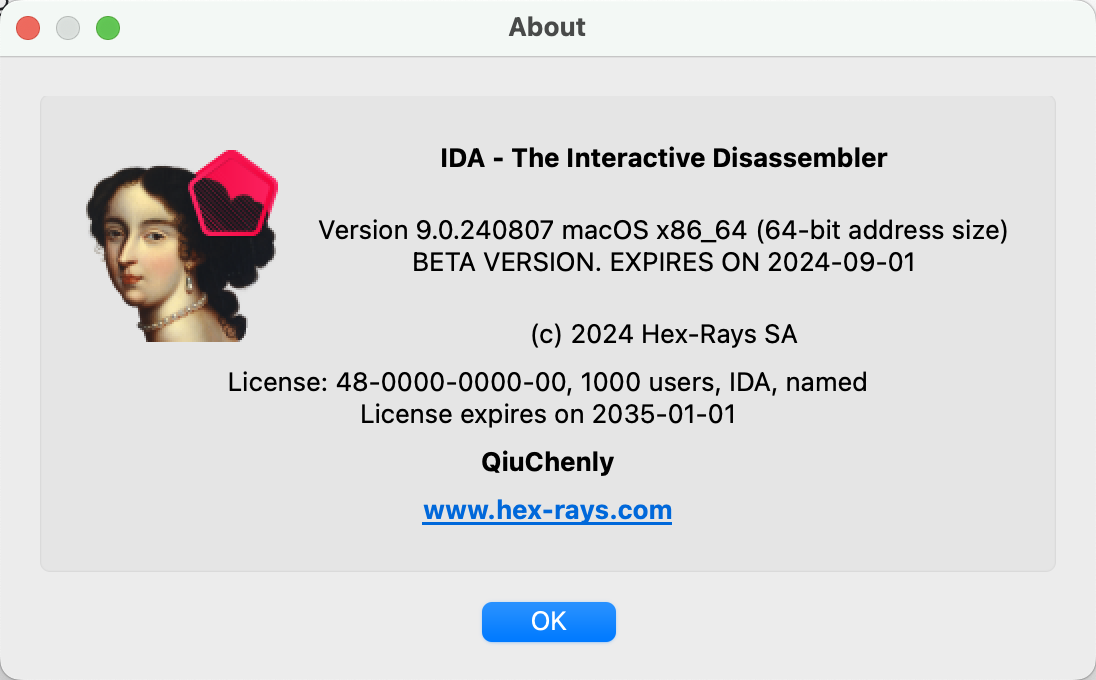 IDA Pro 9.0 macOS ARM & Intel 破解-Apibug