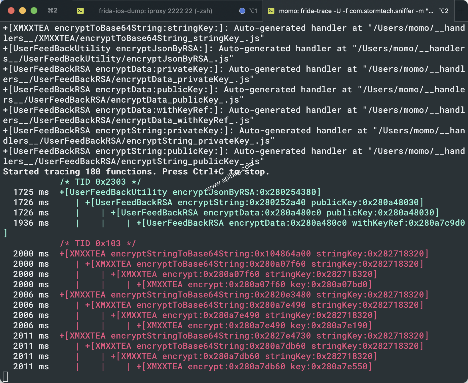 IOS逆向之手Apibug把手教你破解Storm Sniffer-Apibug